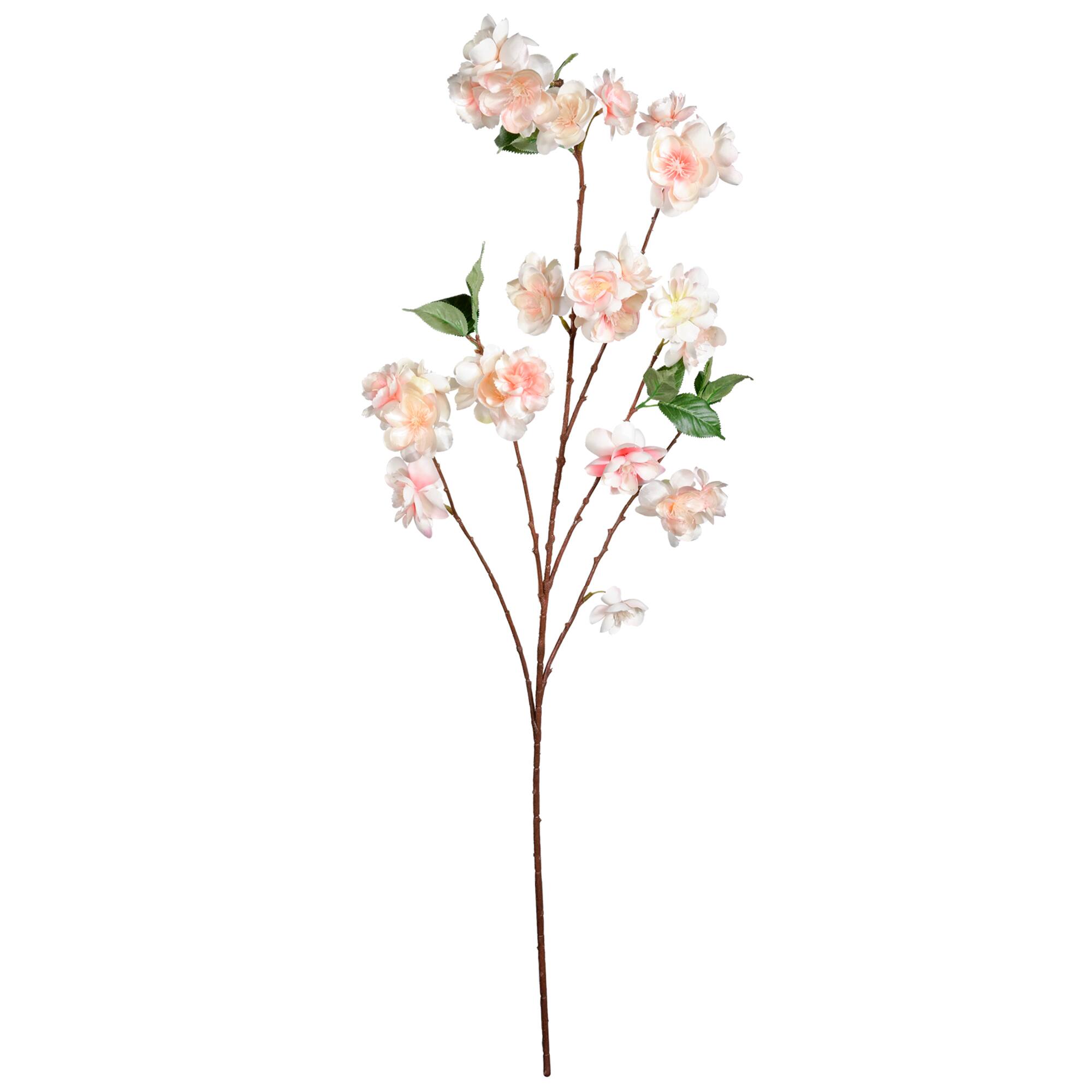12 Pack: Coral & White Blossom Spray by Ashland®